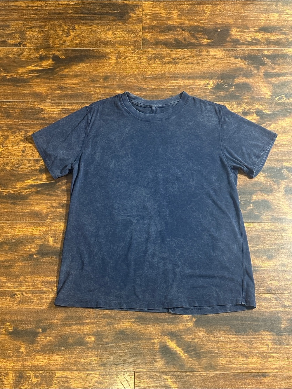 💙 Lululemon All Yours Tee Mineral Wash Navy Relaxed T-Shirt L